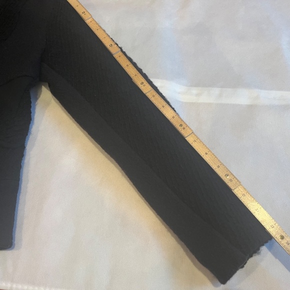 AnnaRita N Wool Real Fur Colar Wool Italy Black Buttoned Jacket Blaser Coat - Picture 14 of 16